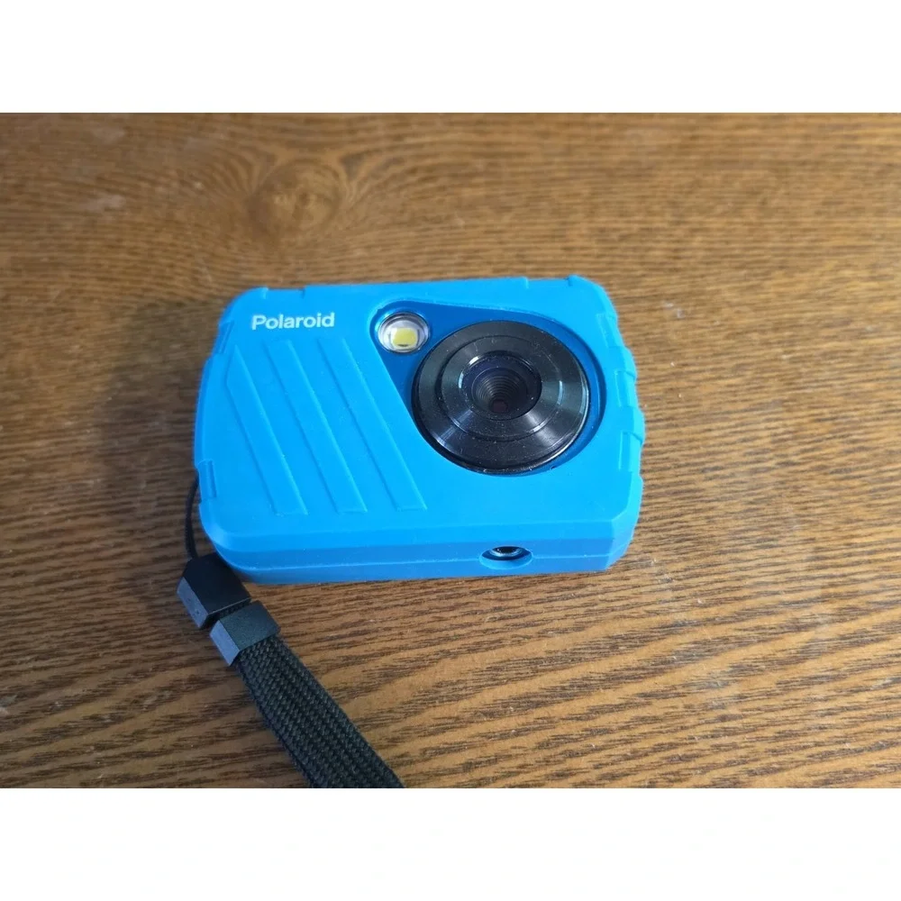 POLAROID IS048 Waterproof 16MP Digital Portable Handheld Action Camera - Teal